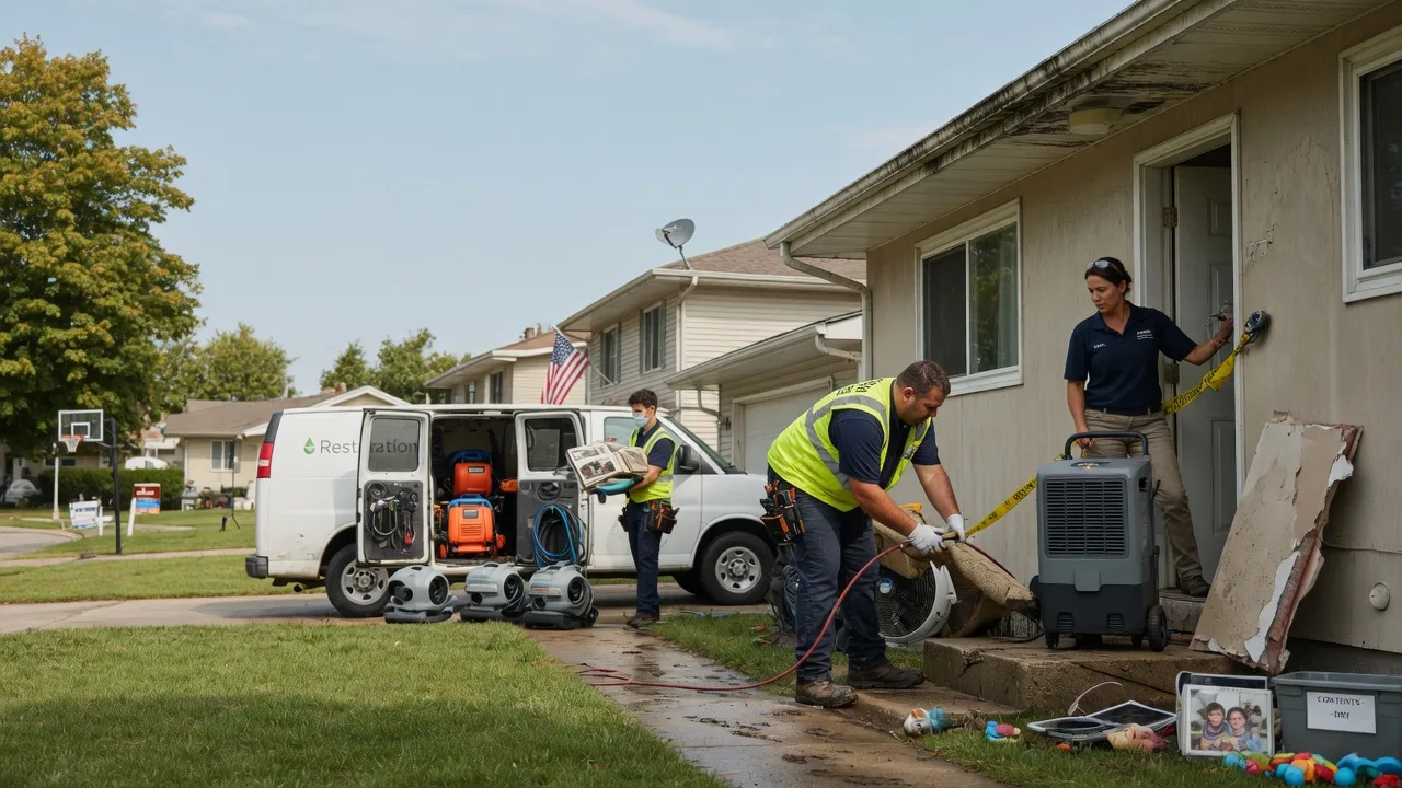 Water Damage Restoration in Colesburg, IA near me